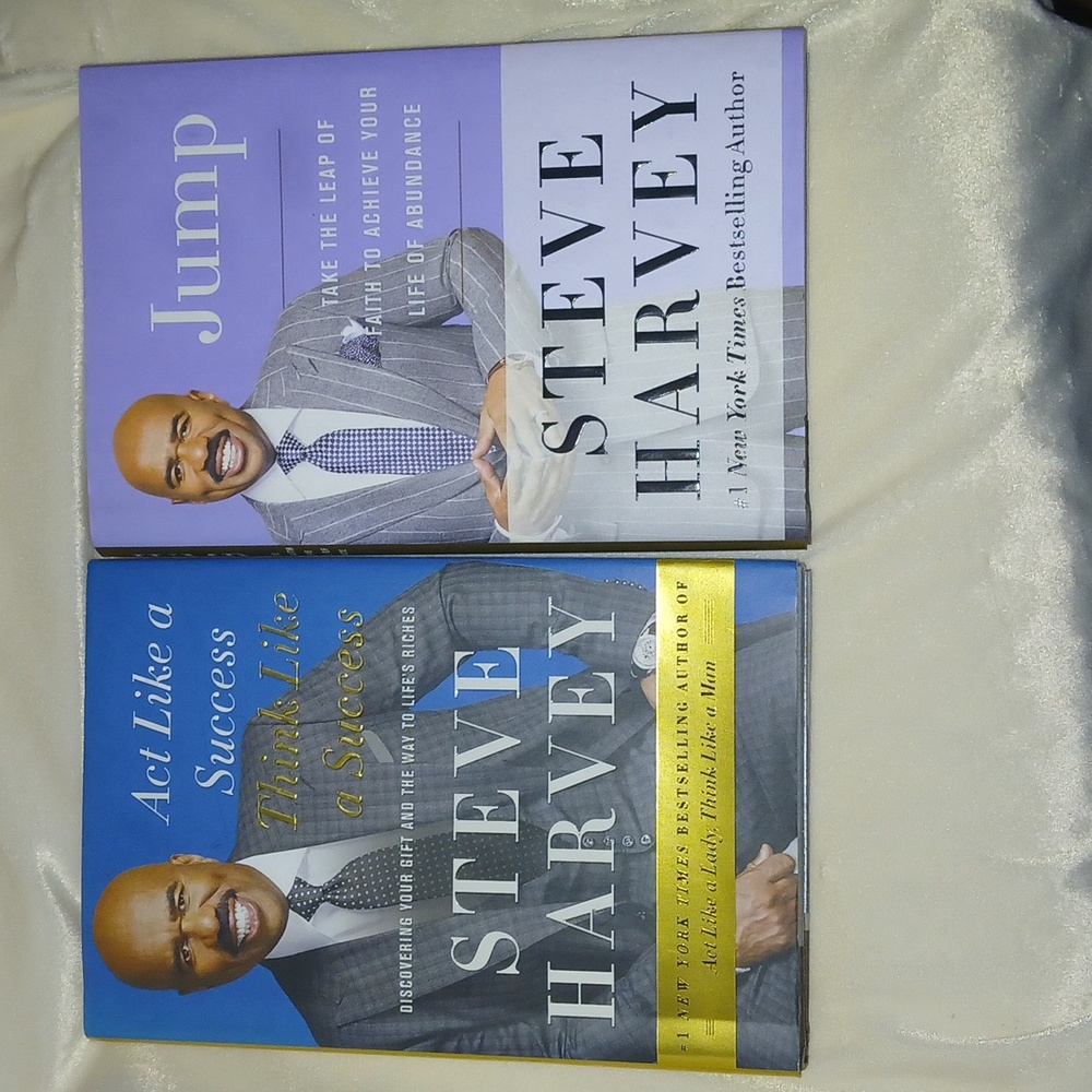 Steve Harvey Book Duo: Jump & Act Like a Success
